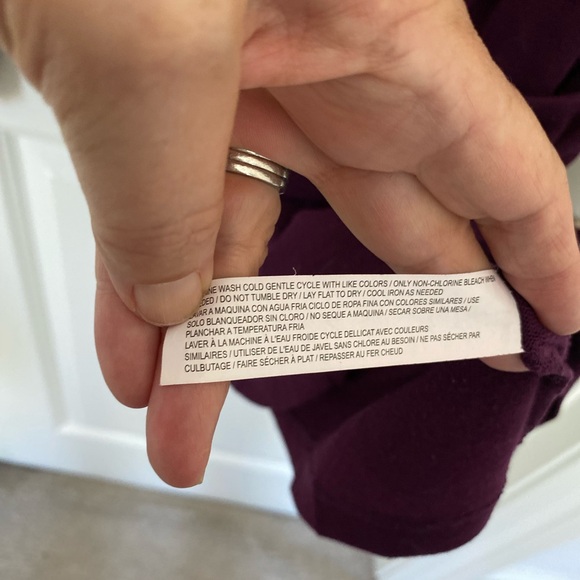 Eloquii Purple Drape Front Top Size14-16 - Picture 5 of 5